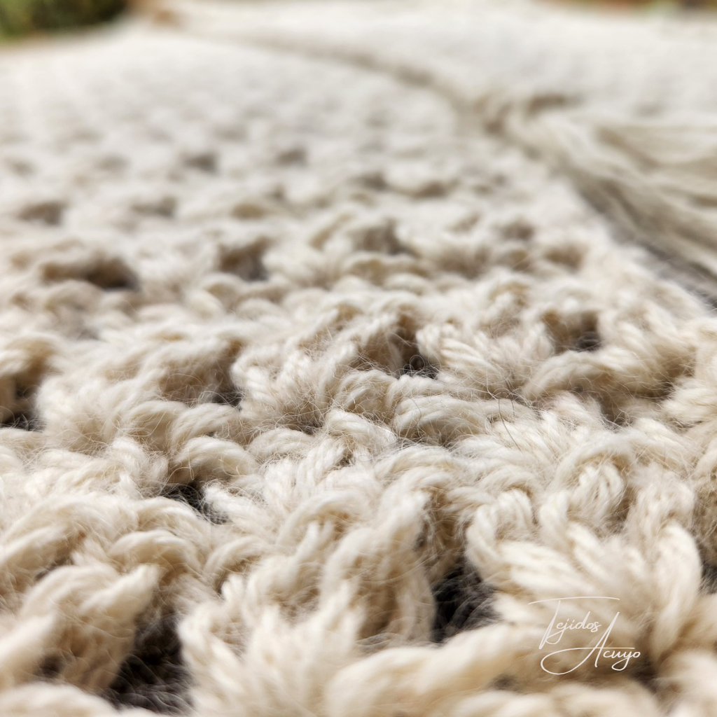 Bufanda 100% Alpaca - Imagen 3